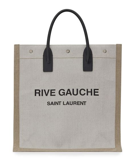 ysl rive gauche bag grey|ysl canvas tote.